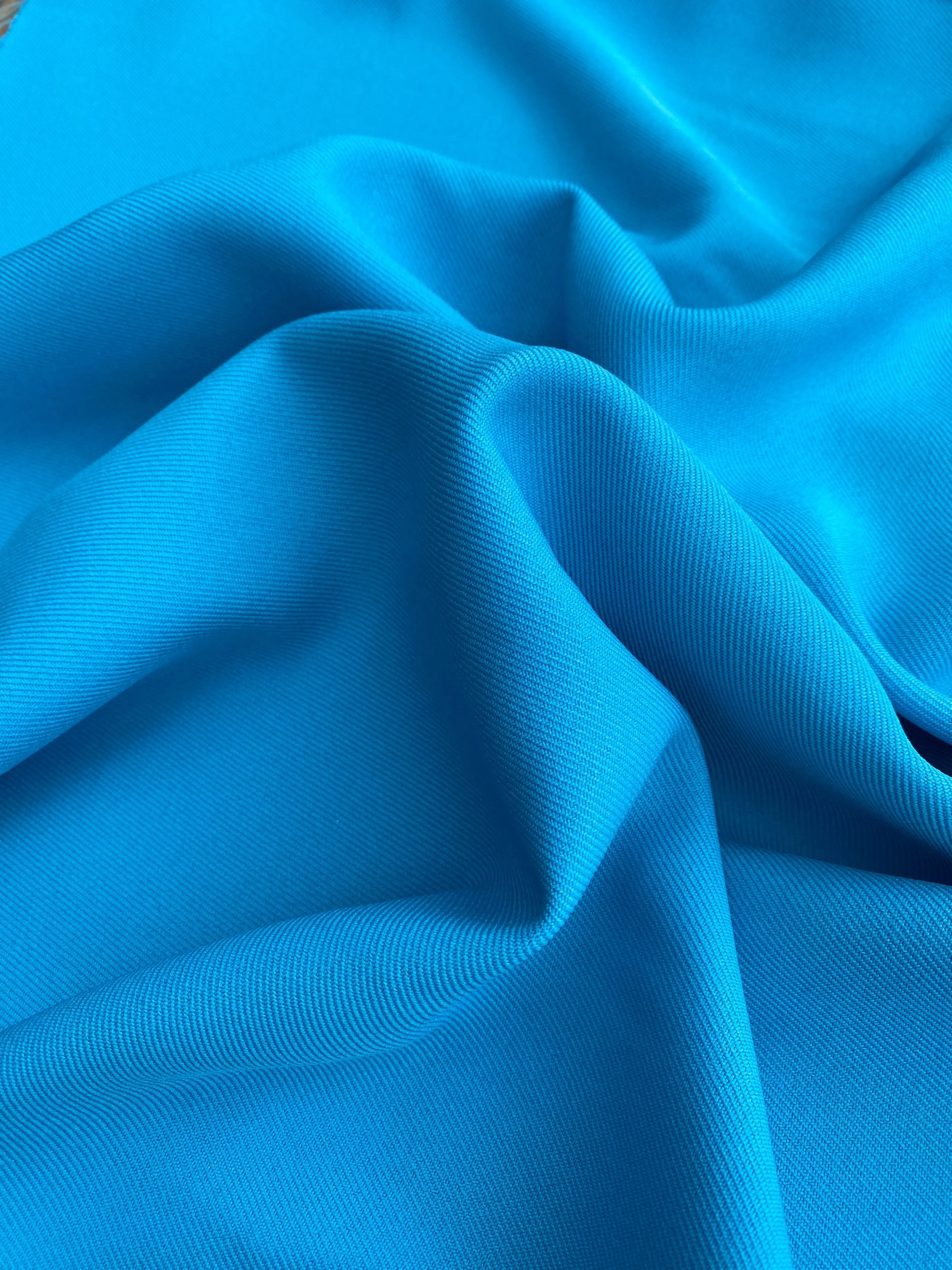 Deluxe Turquoise Delaney Gabardine - Image 5