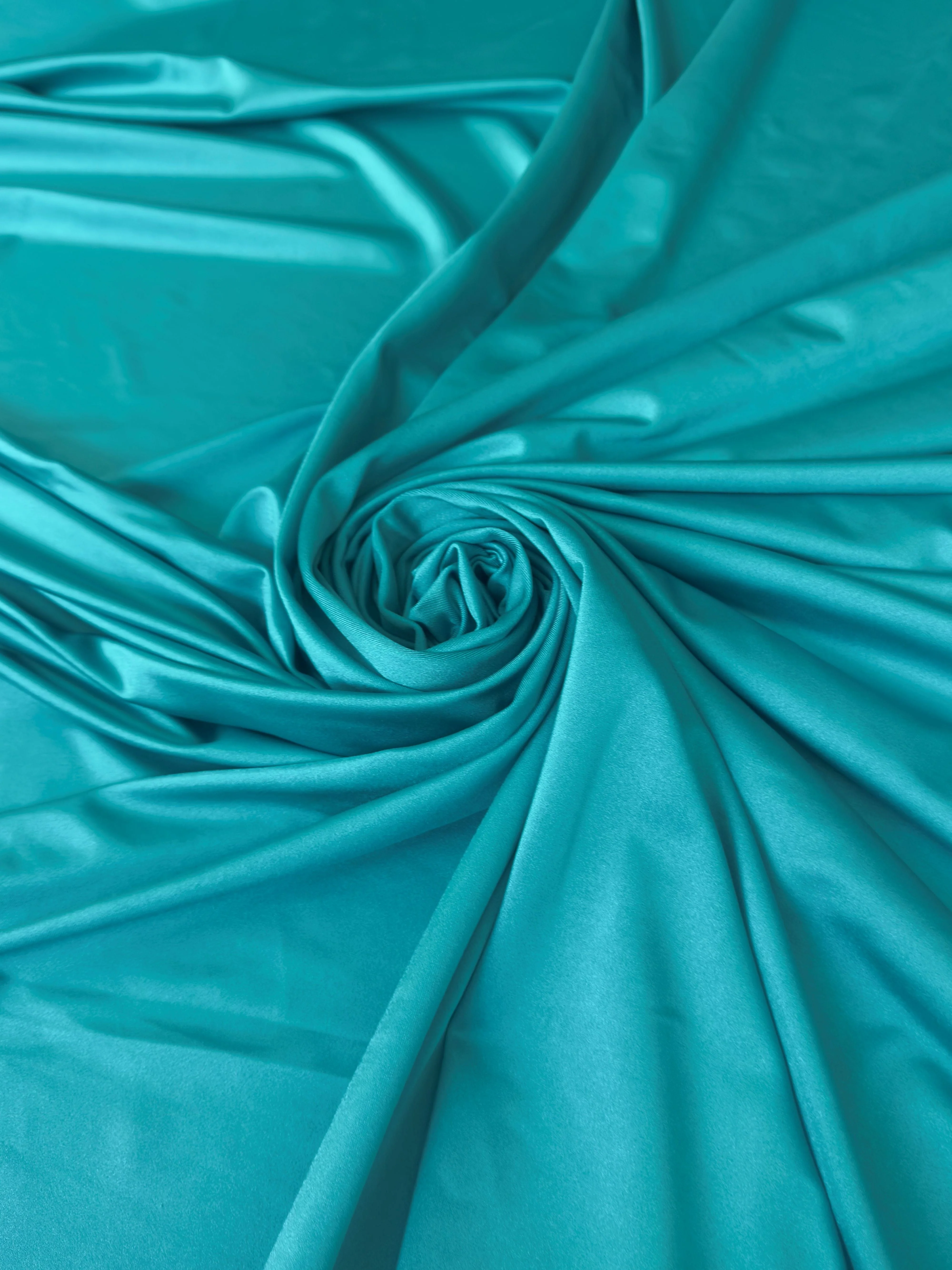 Turquoise Lulu Yoga Nylon Spandex - Image 3