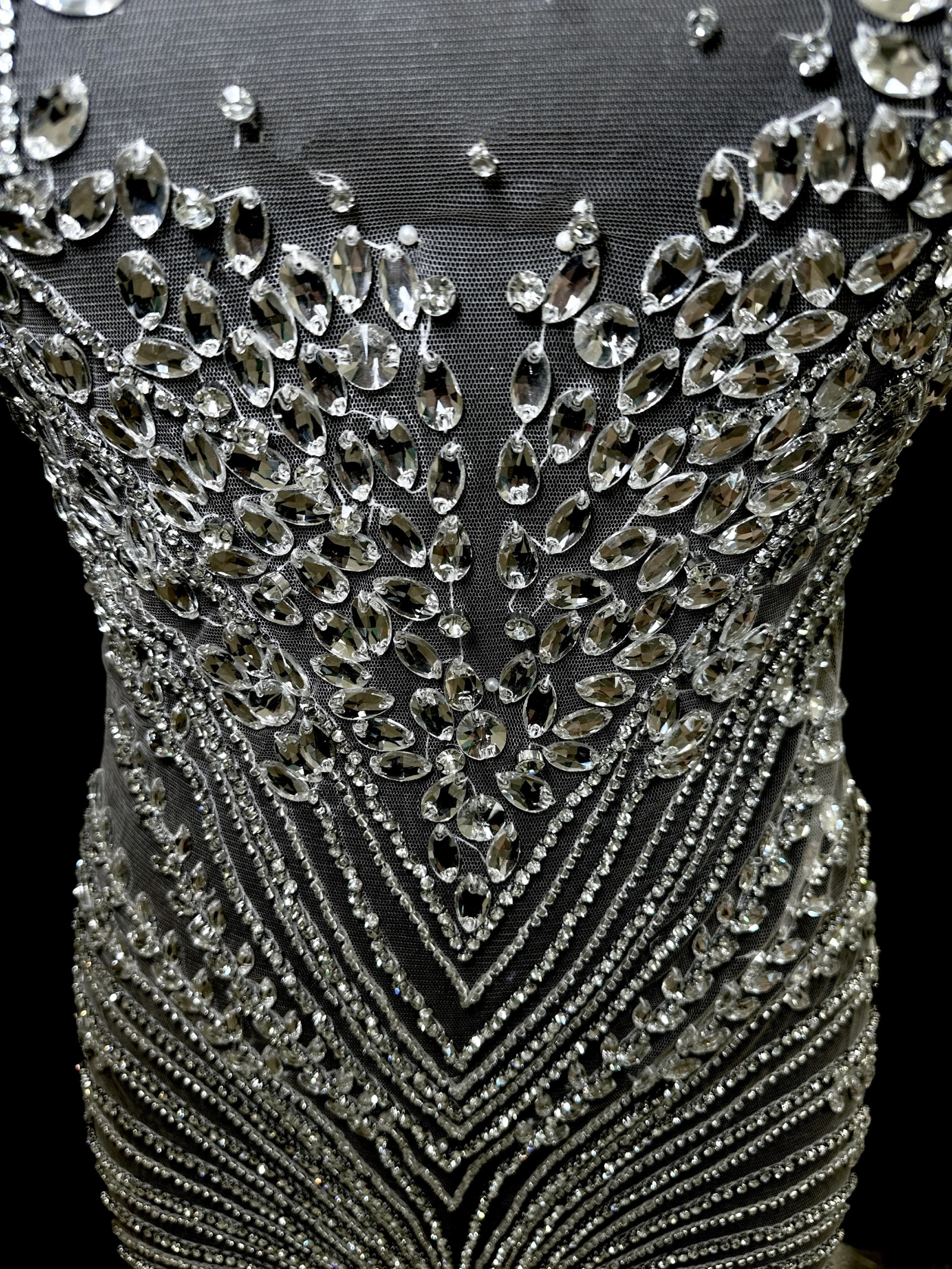 Valencia Rhinestones Bodice Applique - Image 6