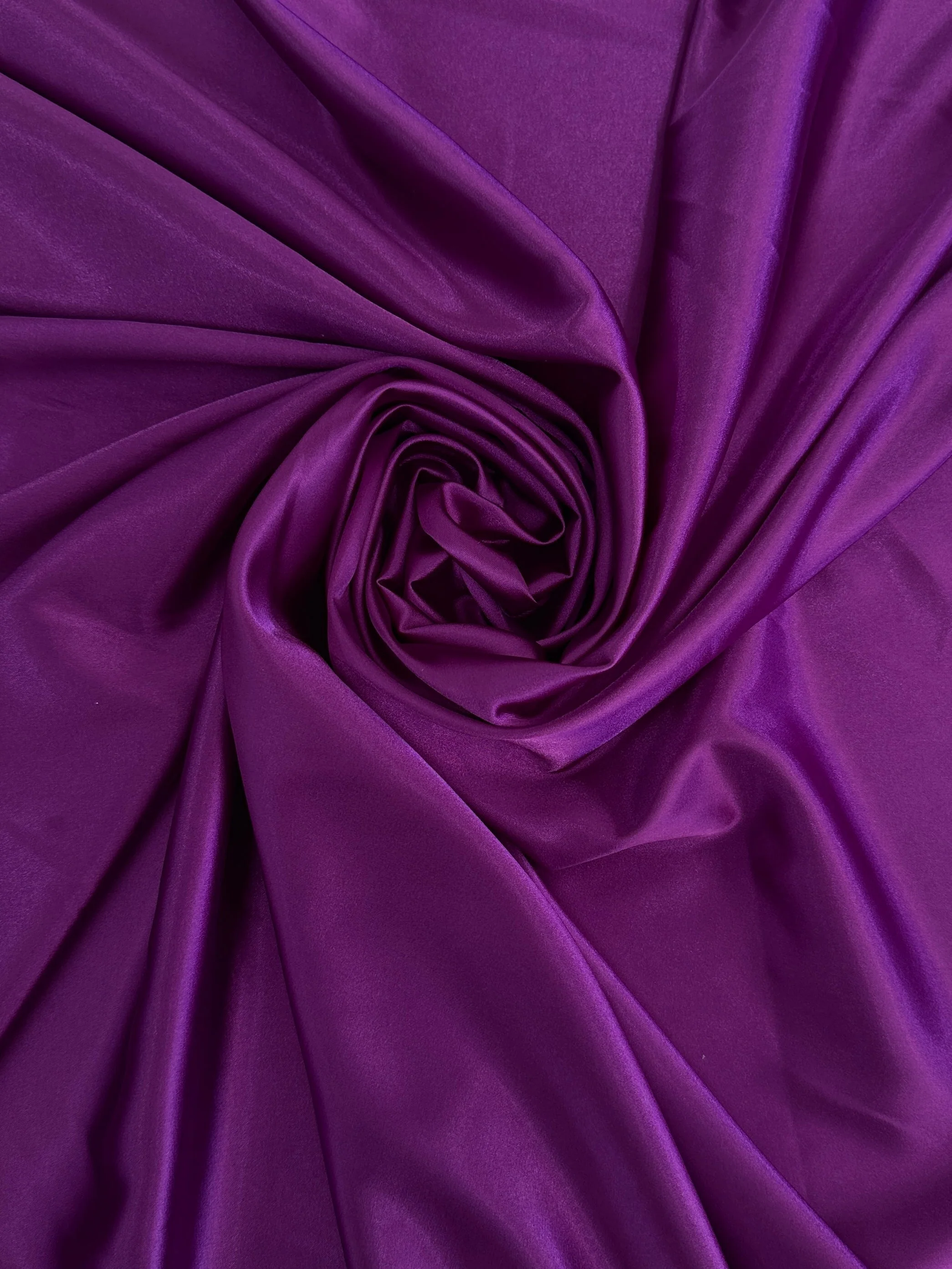 Violet Luxury Silky Stretch Satin