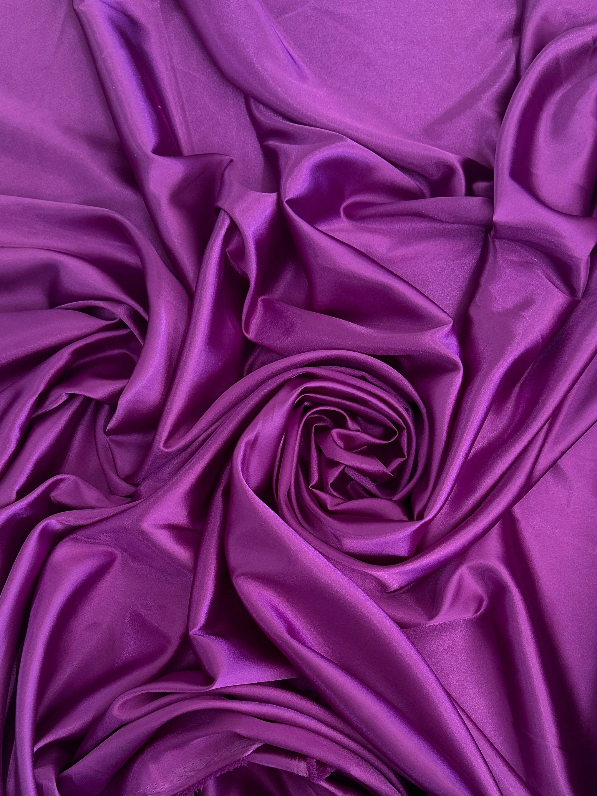 Violet Luxury Silky Stretch Satin - Image 5