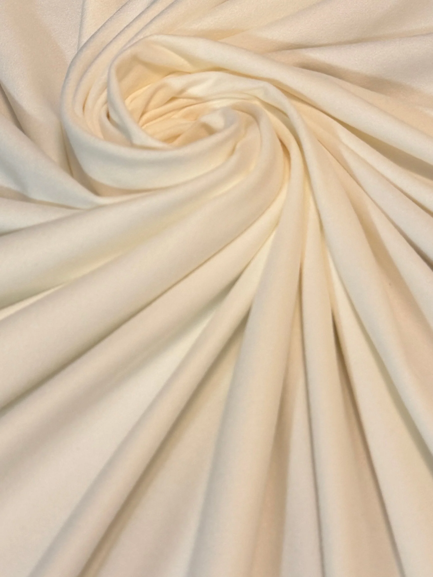 Ivory 4 Way Stretch Buttery Soft Techno Suede - Image 3