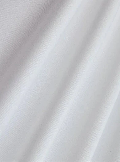 Deluxe White Delaney Gabardine - Image 3