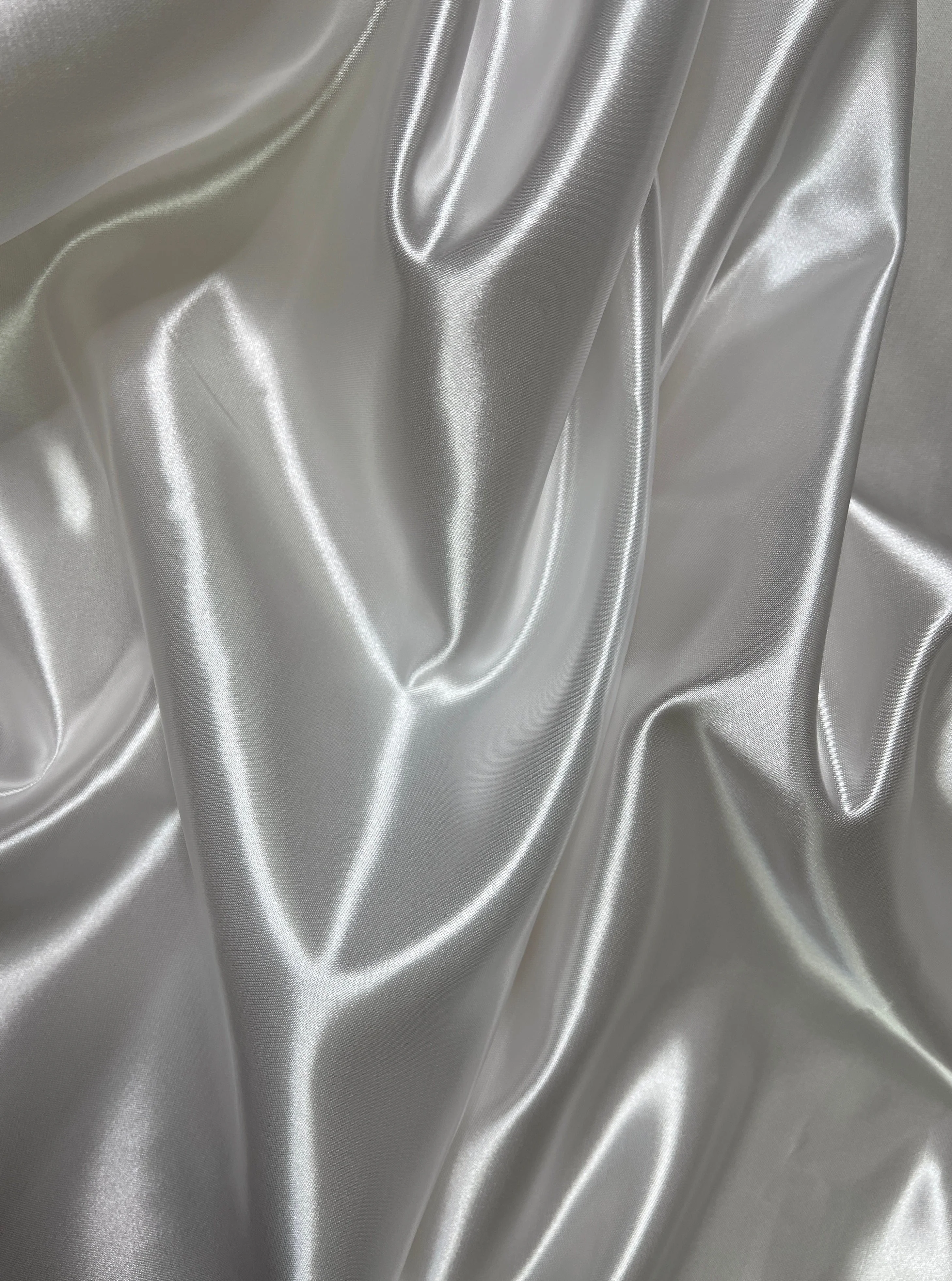 White Duchesse Satin