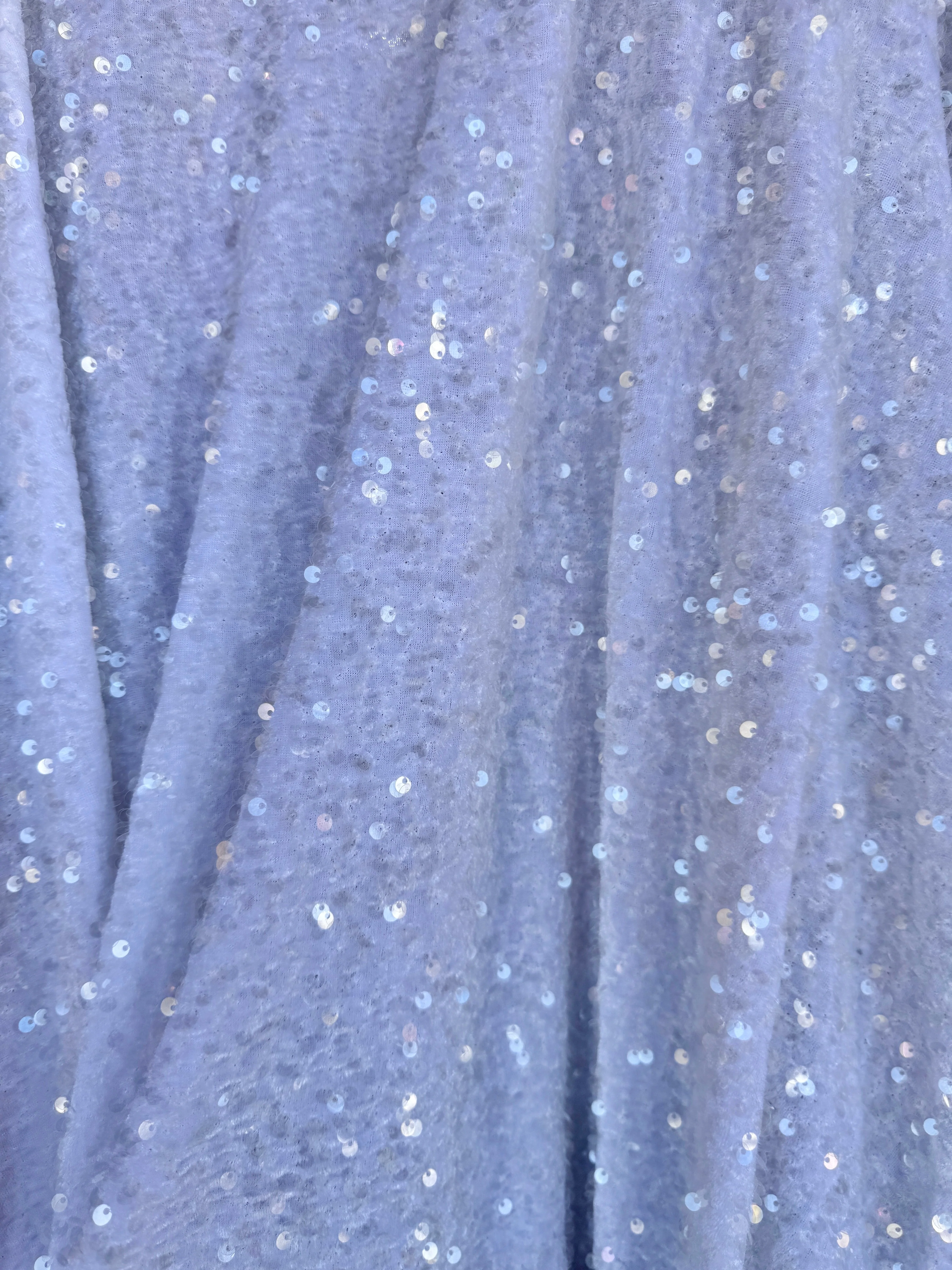 White Sequin on Velvet - Image 8