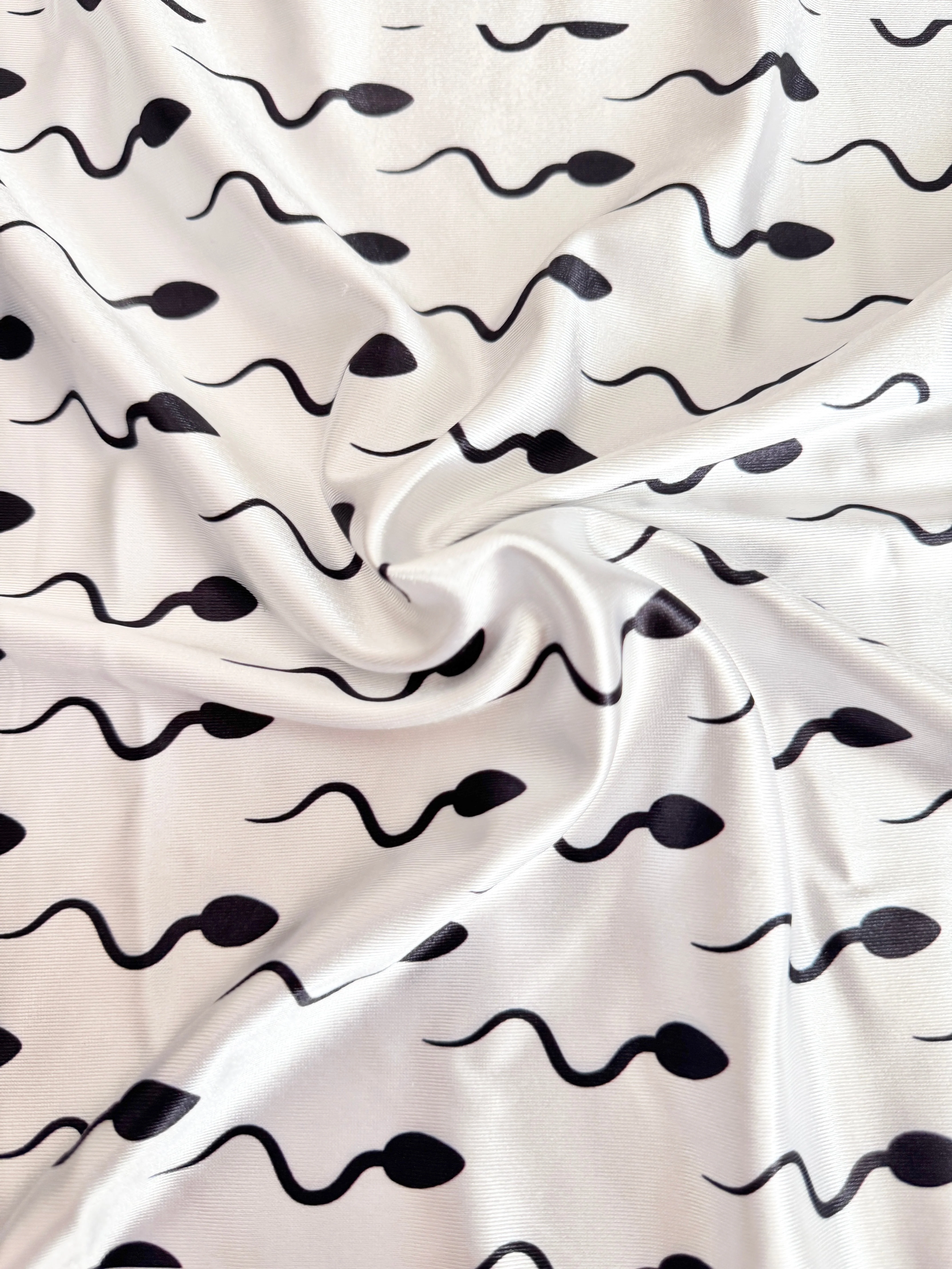White Fastest Swimmer Nylon Spandex - Image 4
