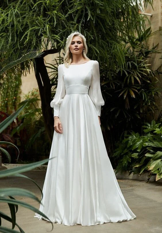 White Stretch Crepe Back Satin - Image 6