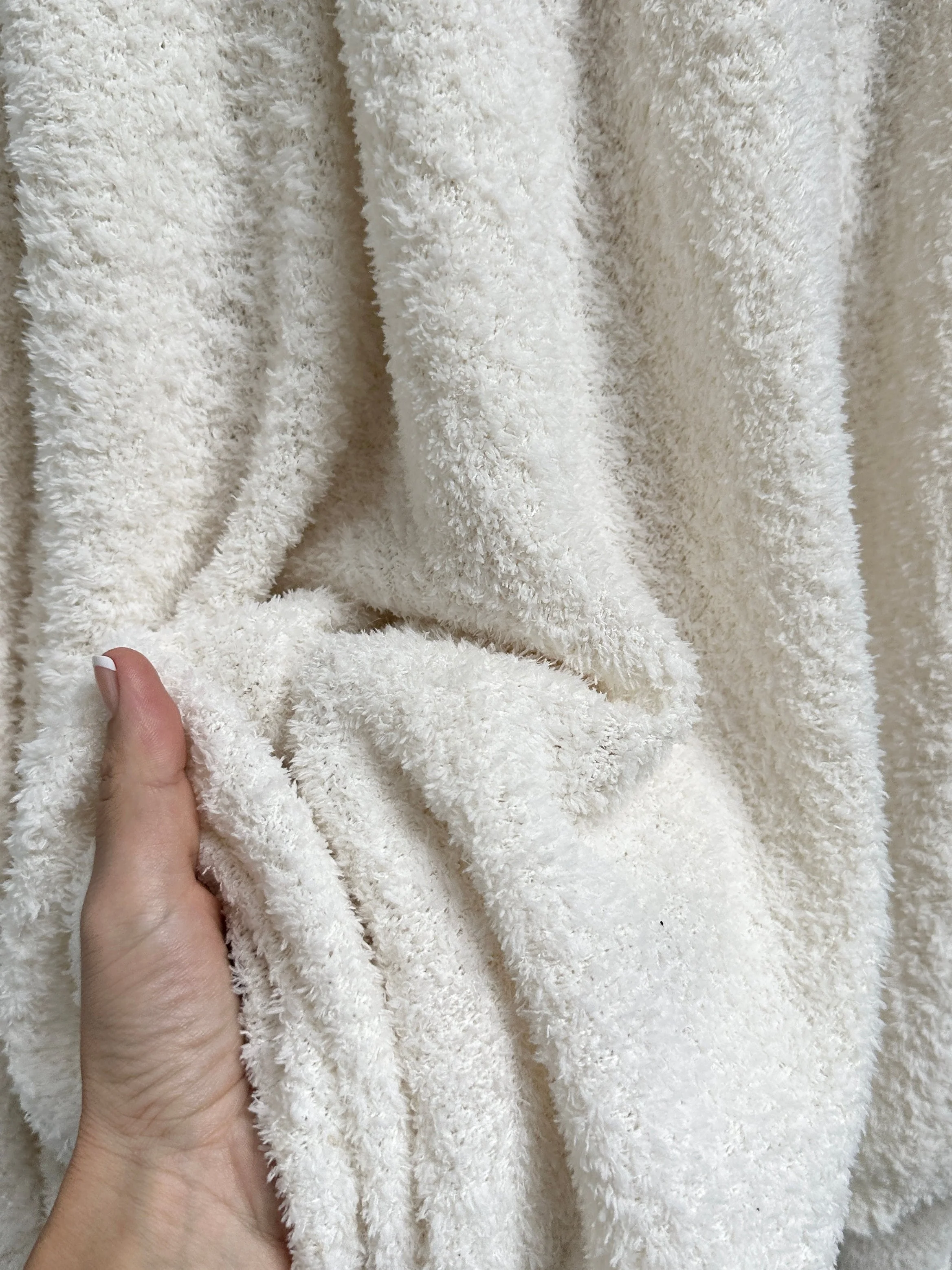 Cream Terry Cloth Knit - Image 3