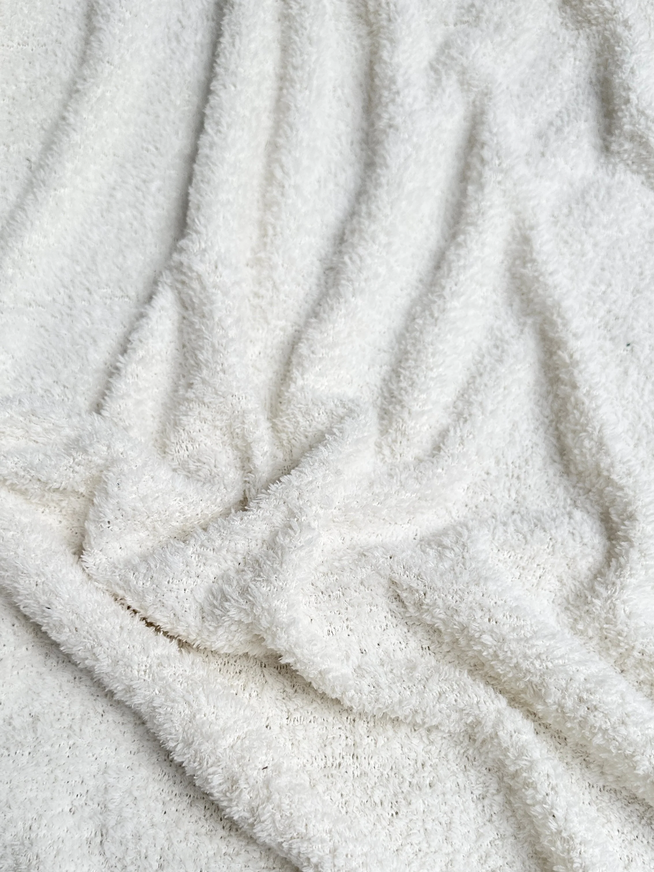 Cream Terry Cloth Knit - Image 4