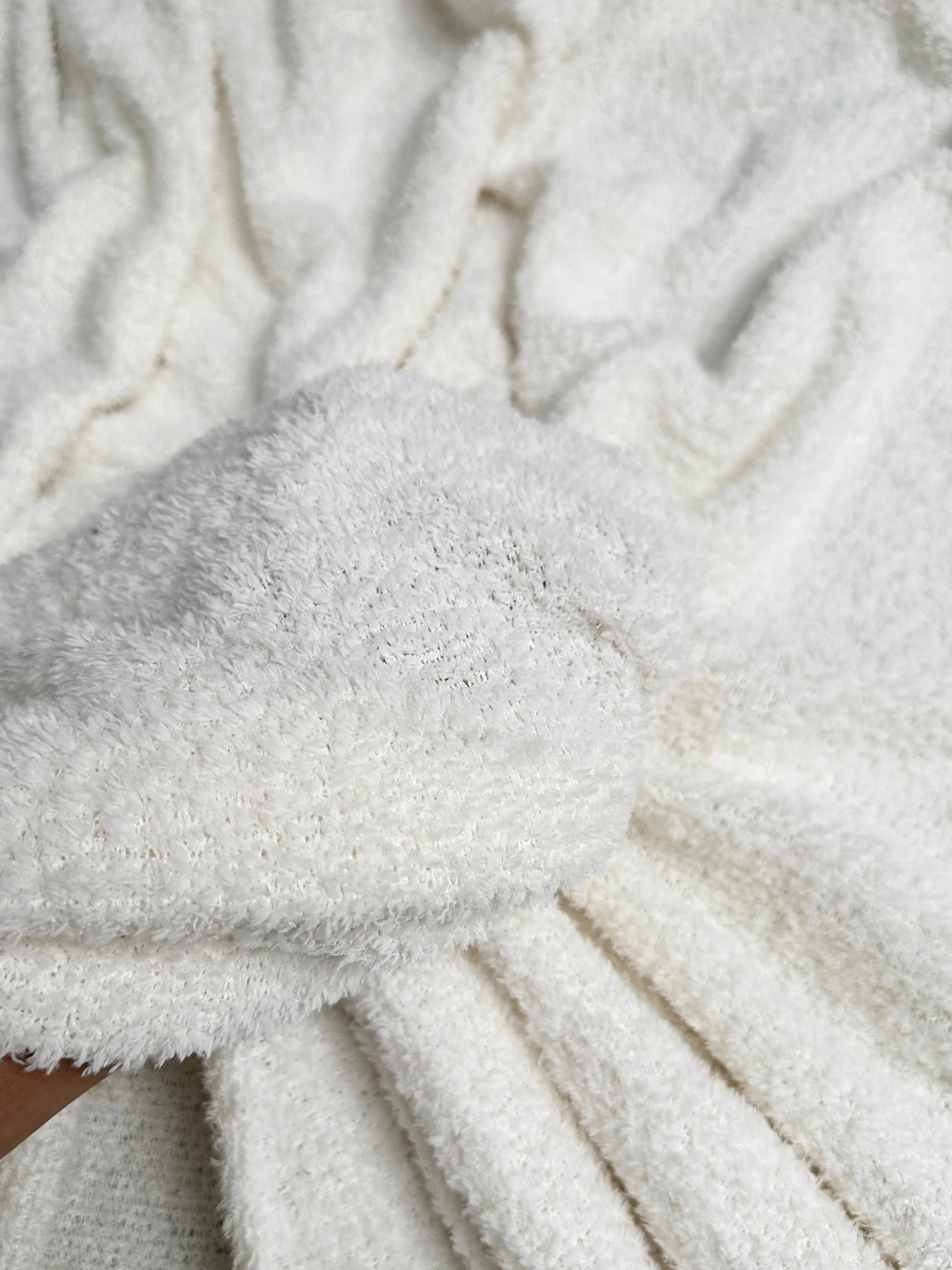 Cream Terry Cloth Knit - Image 5