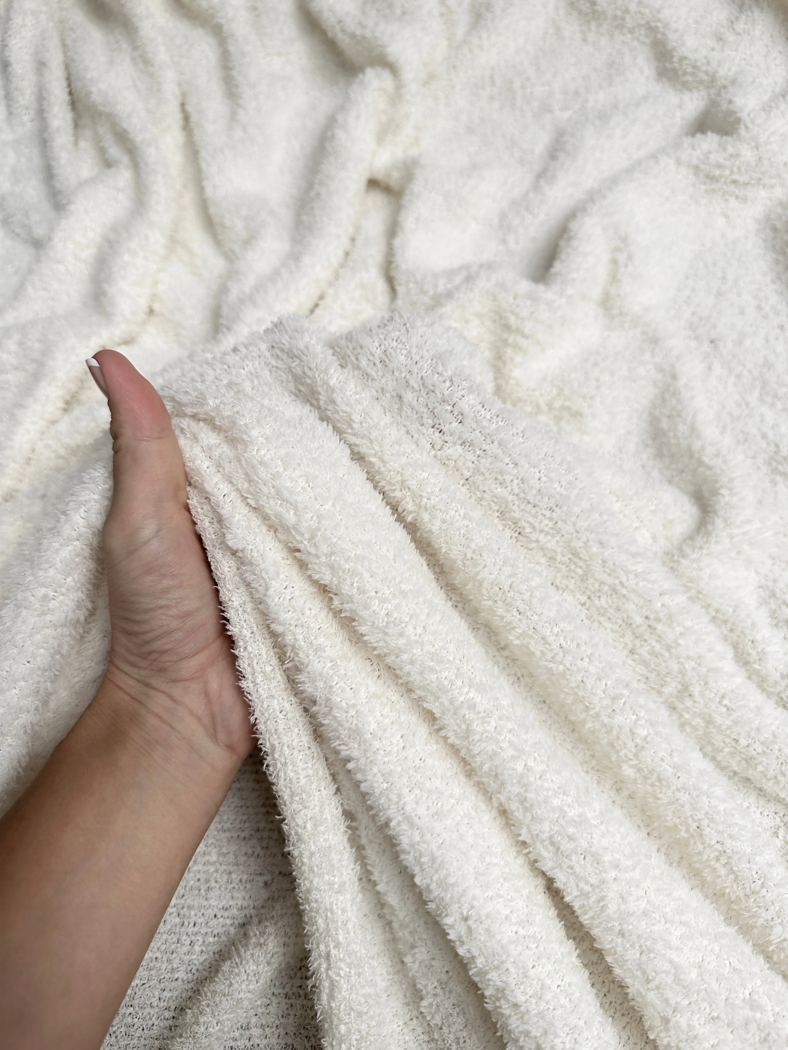 Cream Terry Cloth Knit - Image 7
