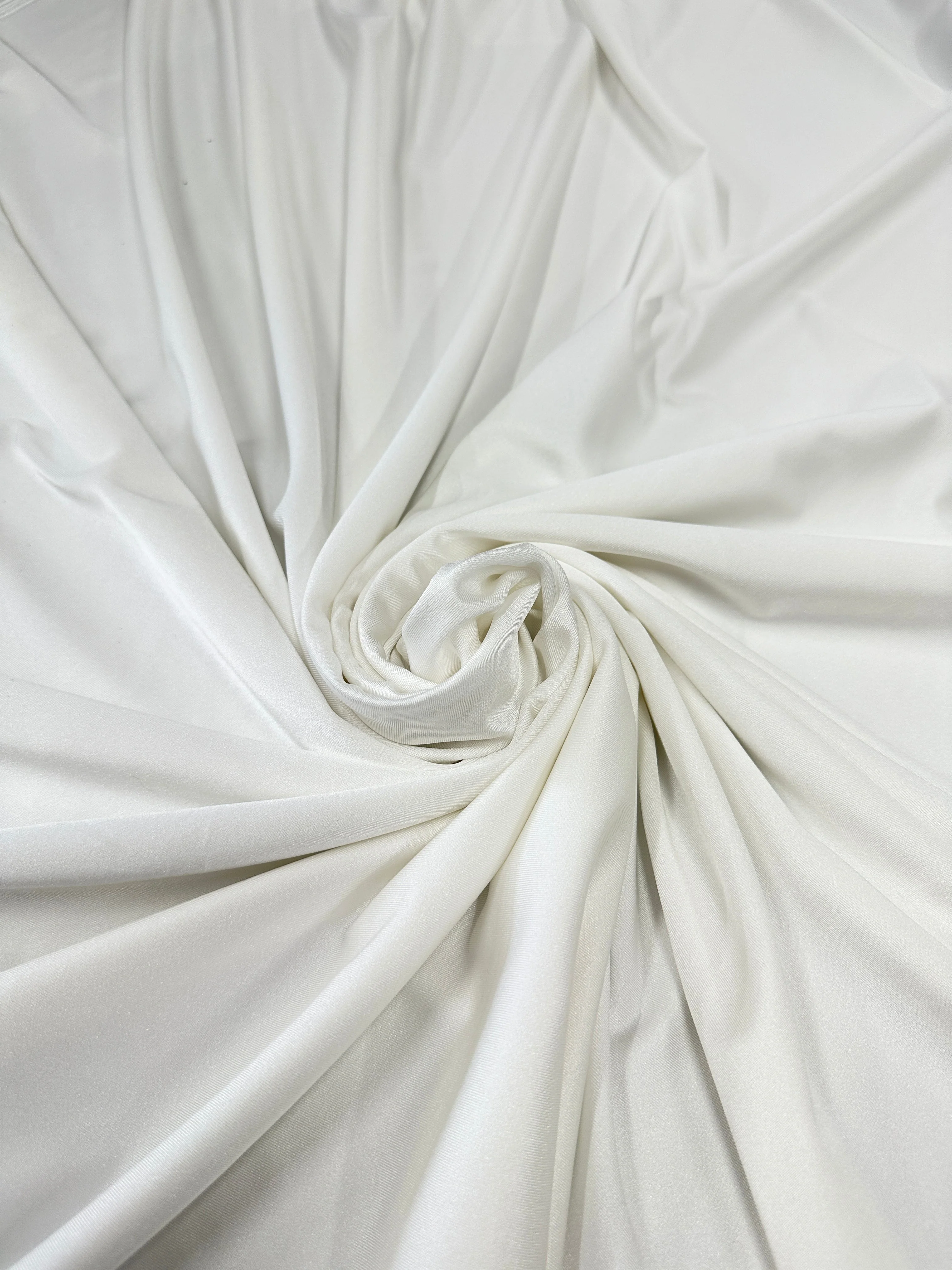 White Lulu Yoga Nylon Spandex - Image 5
