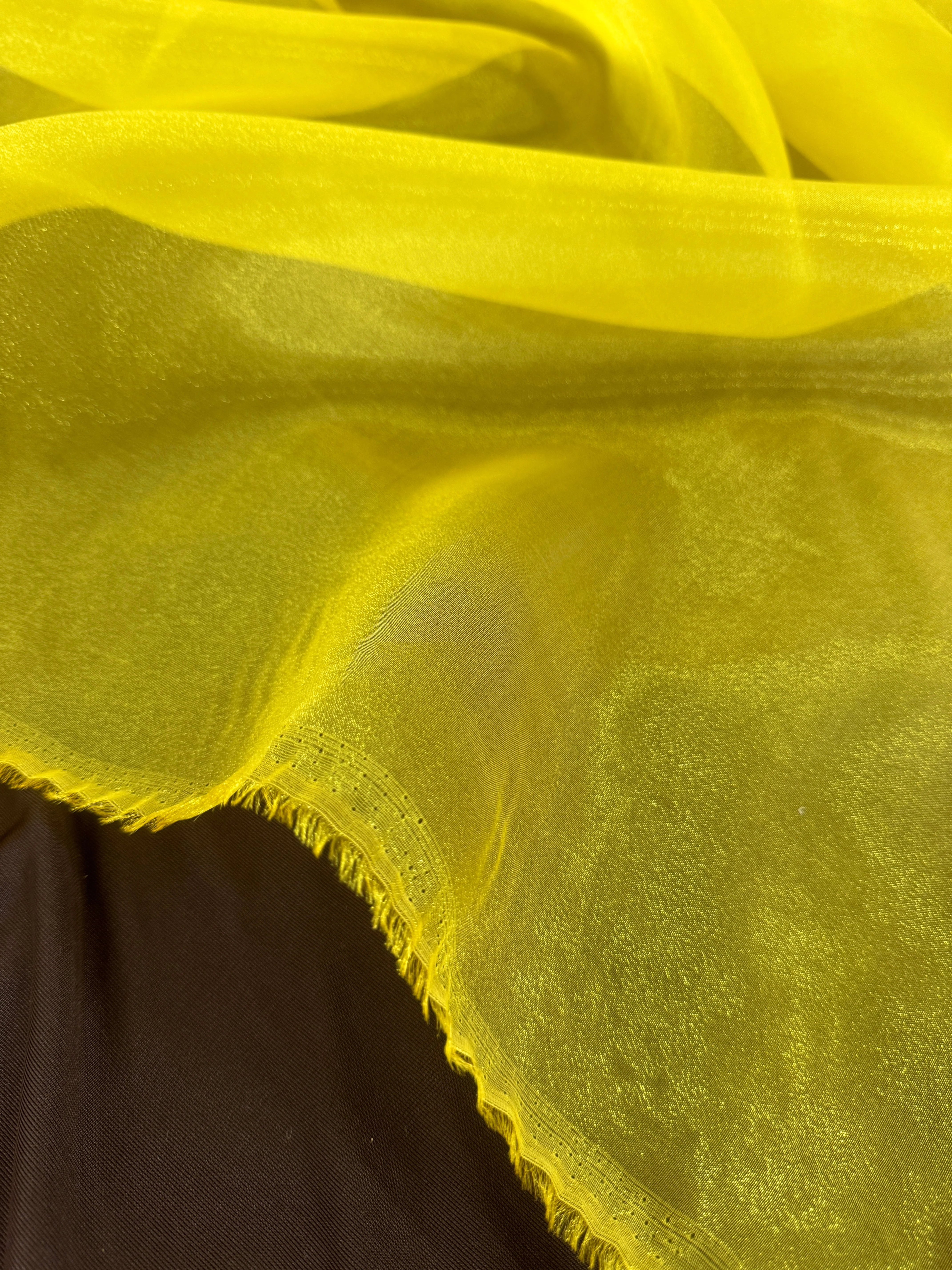 Yellow Crystal Organza - Image 9