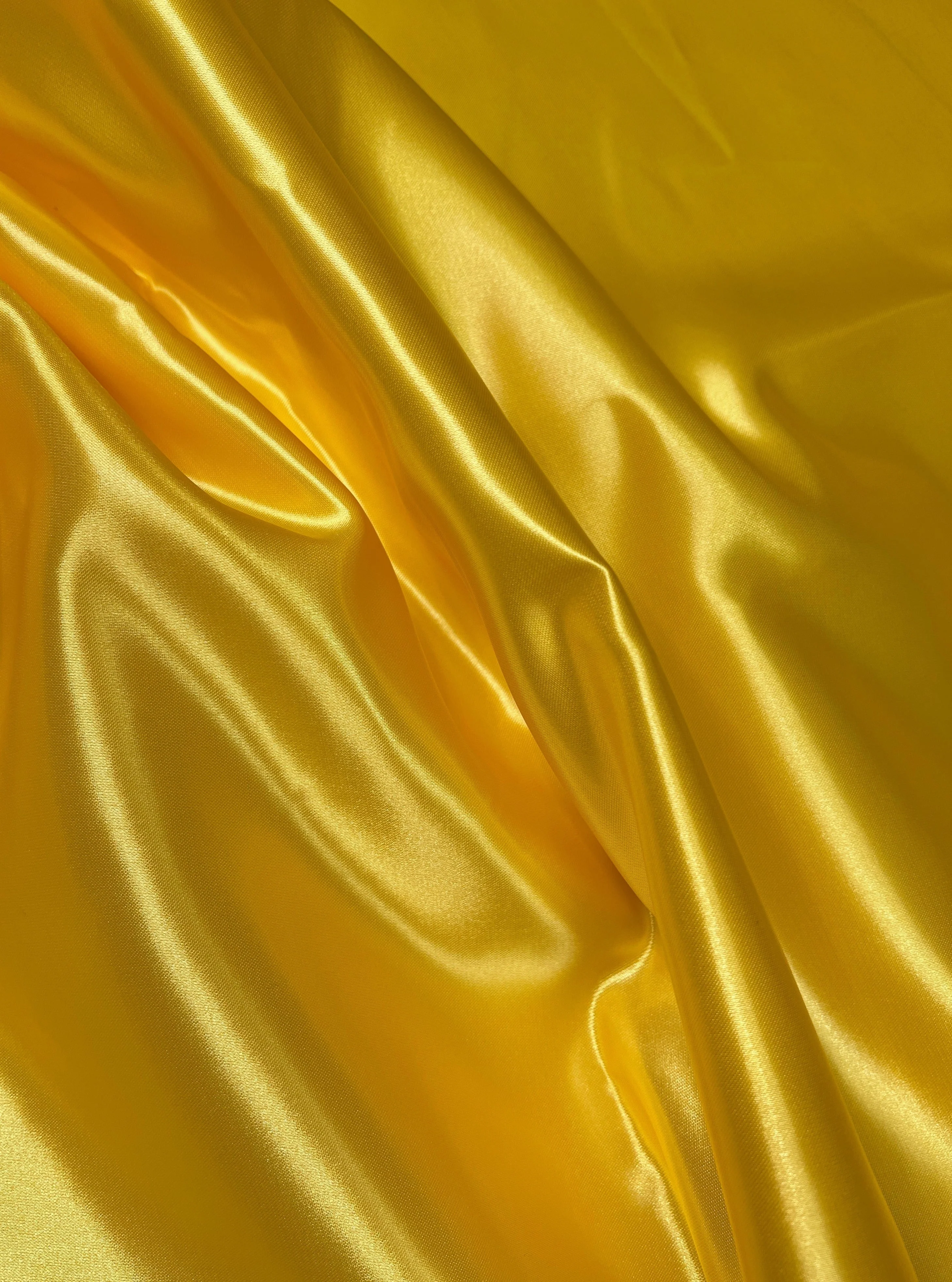 Yellow Duchesse Satin - Image 3