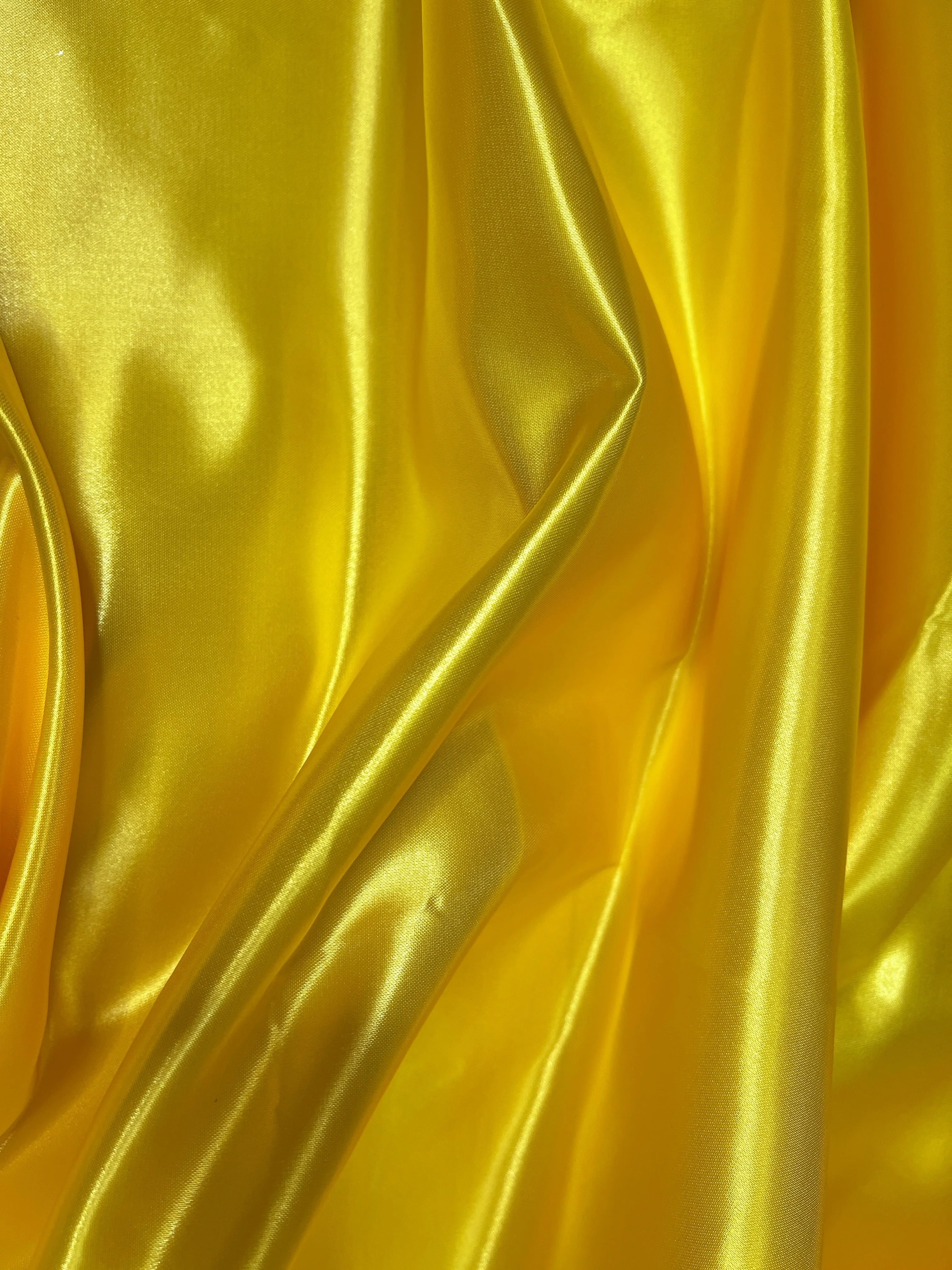 Yellow Duchesse Satin - Image 5