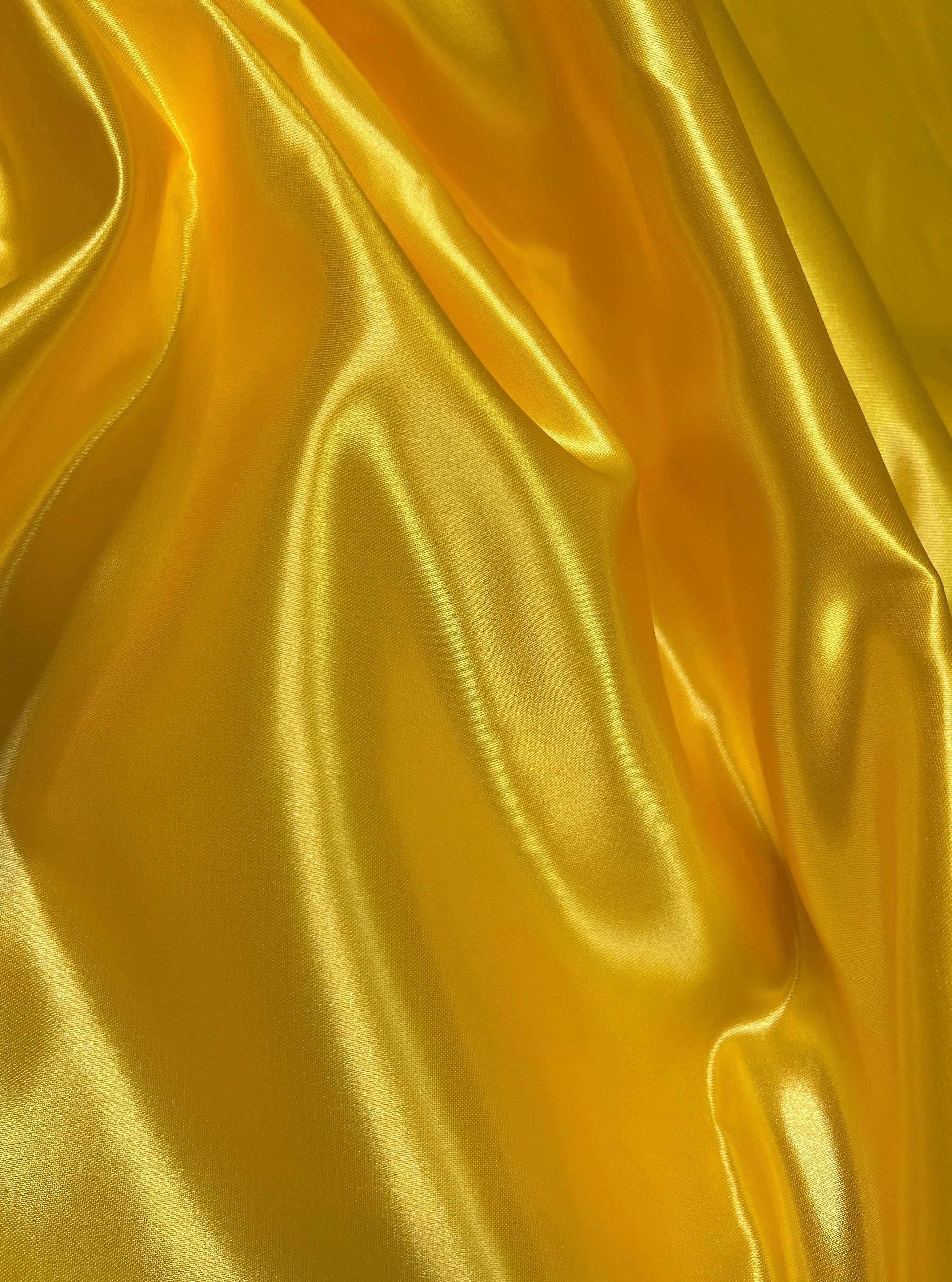Yellow Duchesse Satin - Image 6
