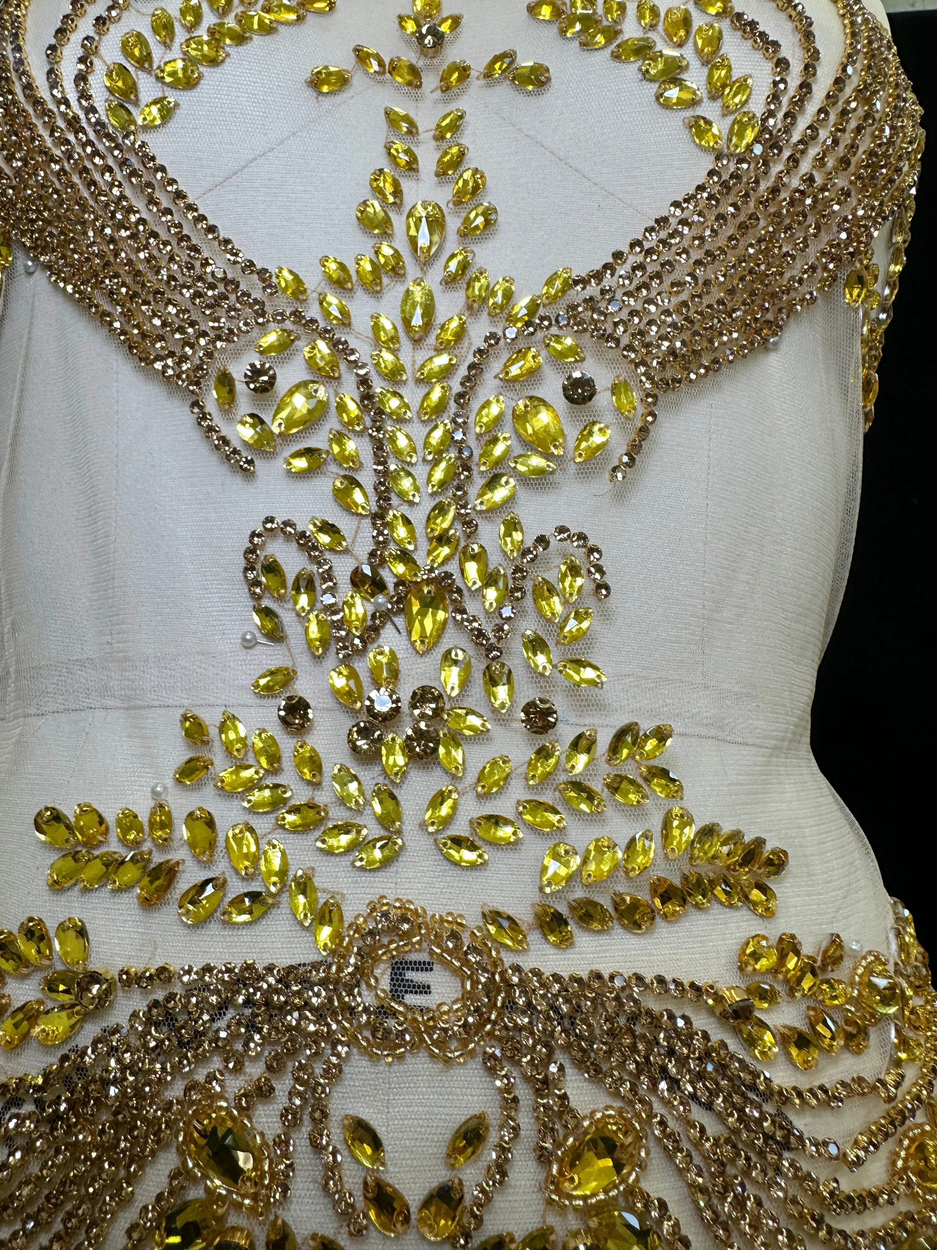 Zara Rhinestones Bodice Applique - Image 5