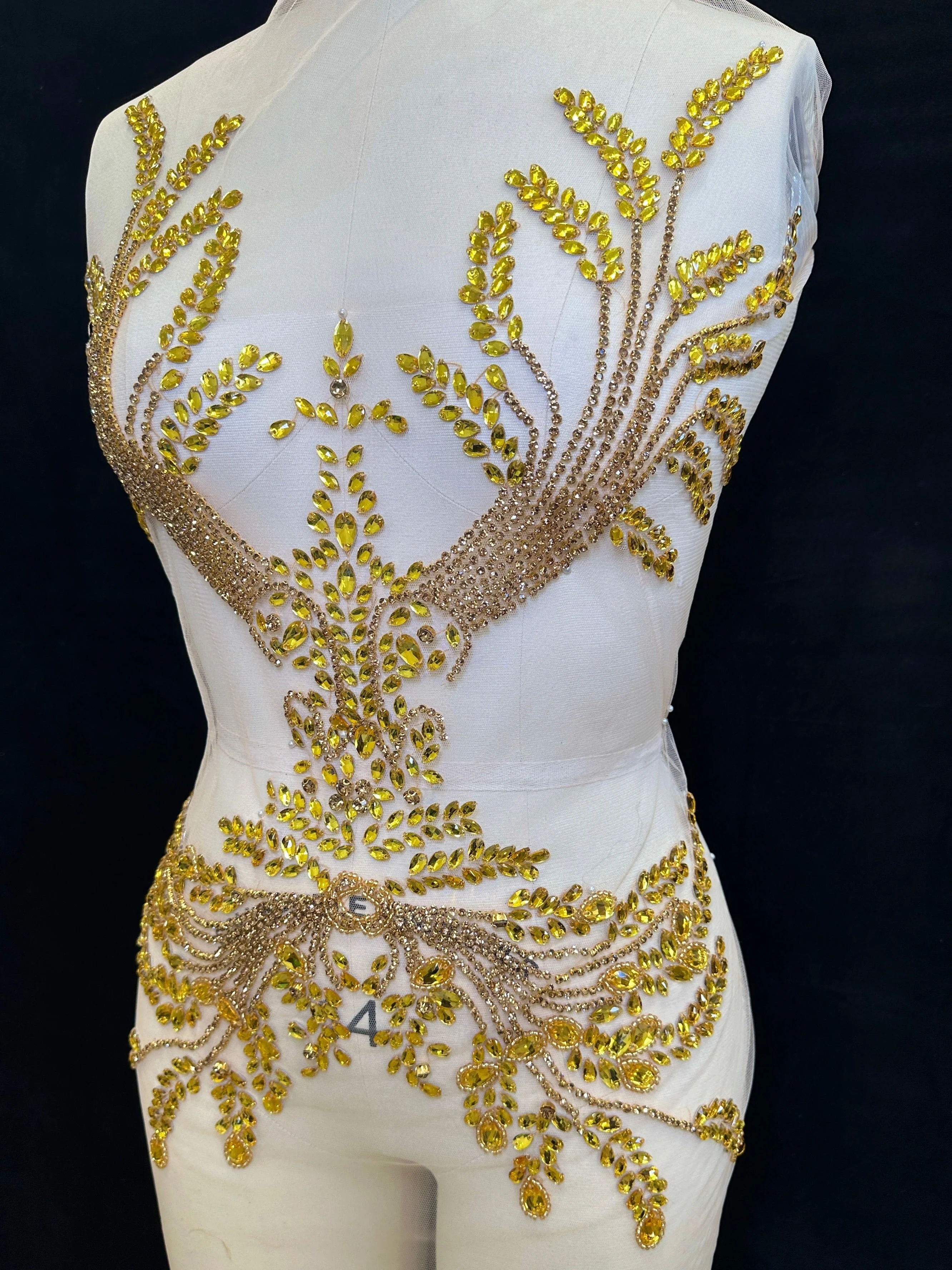 Zara Rhinestones Bodice Applique - Image 6