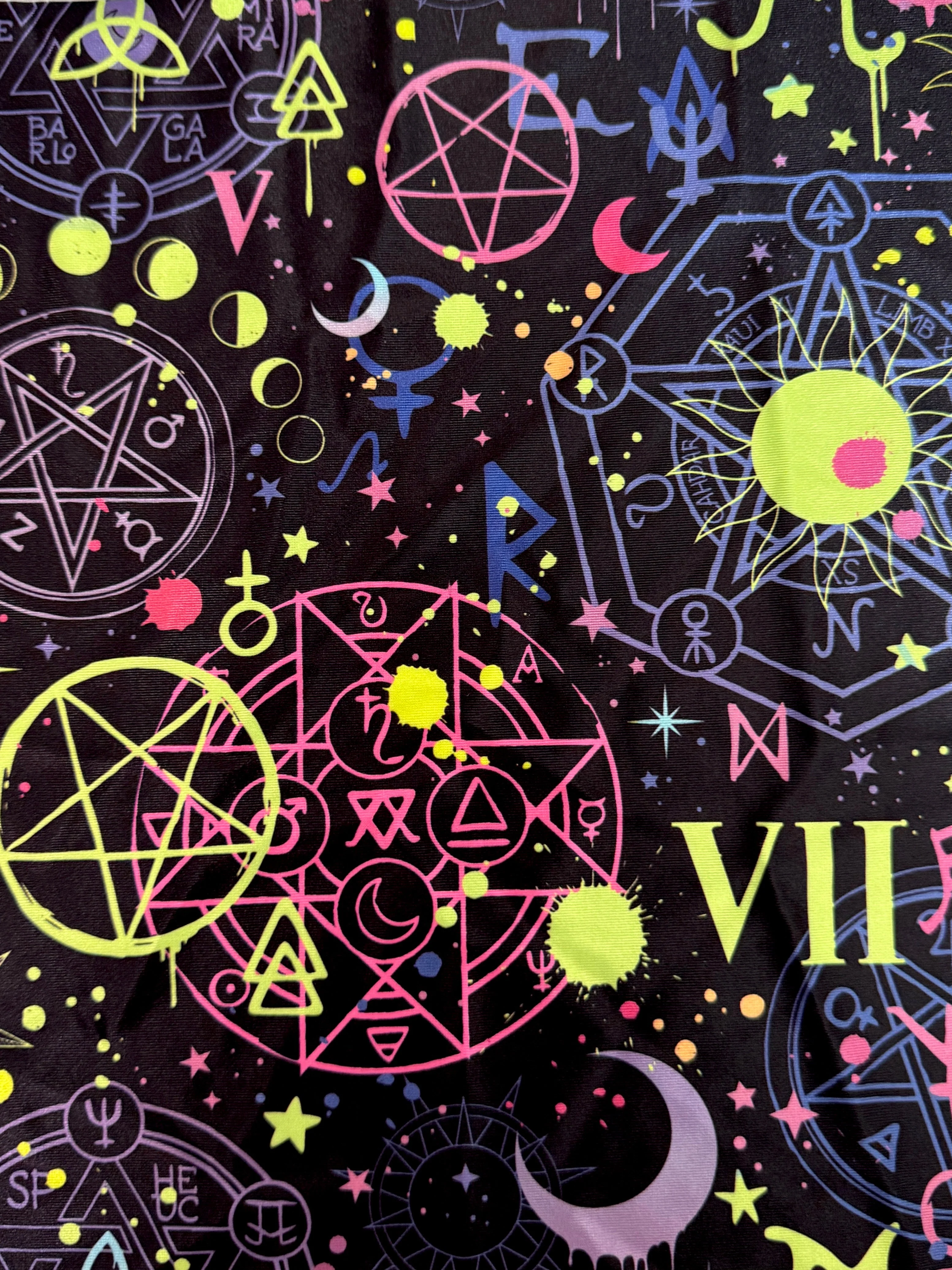 Zodiac Astrology Nylon Spandex